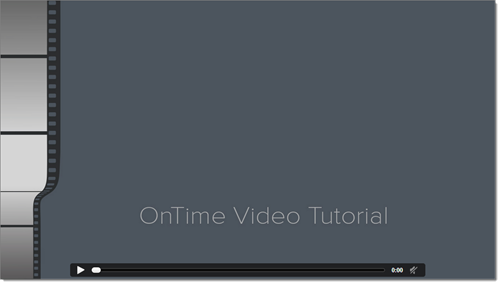 OnTime delivery software video tutorials